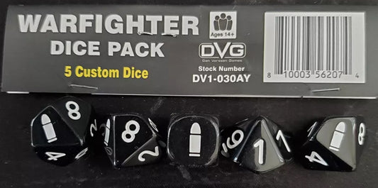 Warfighter Modern Exp. 4 – Regular Dice with Bullet on the high number
