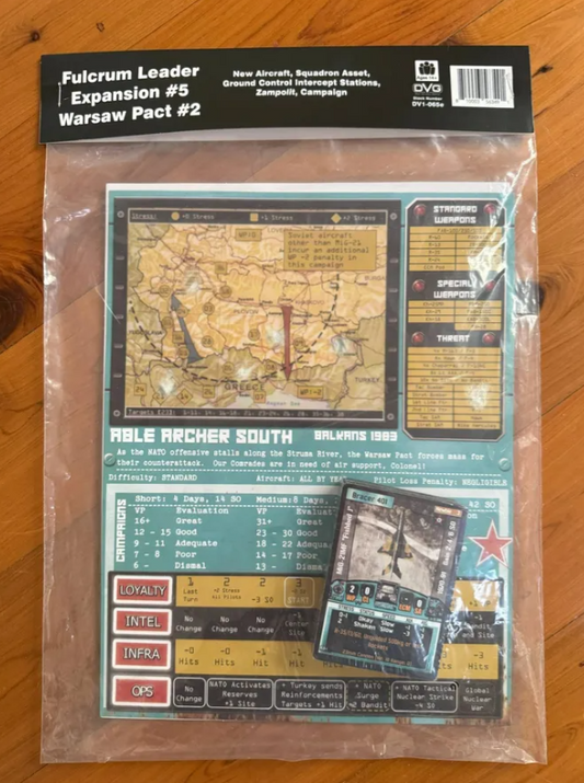 Fulcrum Leader Expansion 5 – Warsaw Pact Southern Group of Forces