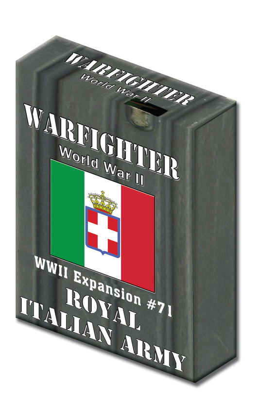 Warfighter WWII MTO Expansion 71 Royal Italian Army