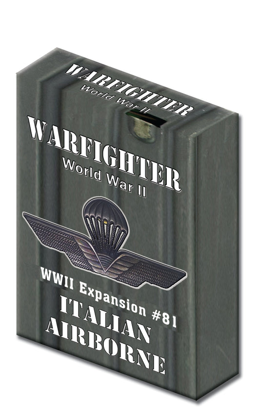 Warfighter WWII MTO Expansion 81 Italian (Airborne)