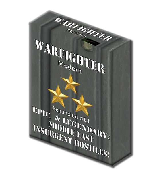 Warfighter Modern M61 Middle East Insurgent Elite Legendary Hostiles