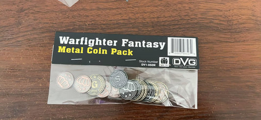 Warfighter Fantasy Metal Coins