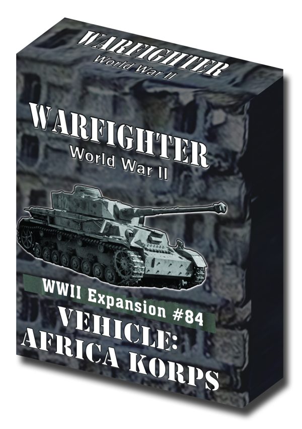Warfighter WWII: North Africa Exp. #84 Vehicle: Afrika Korps