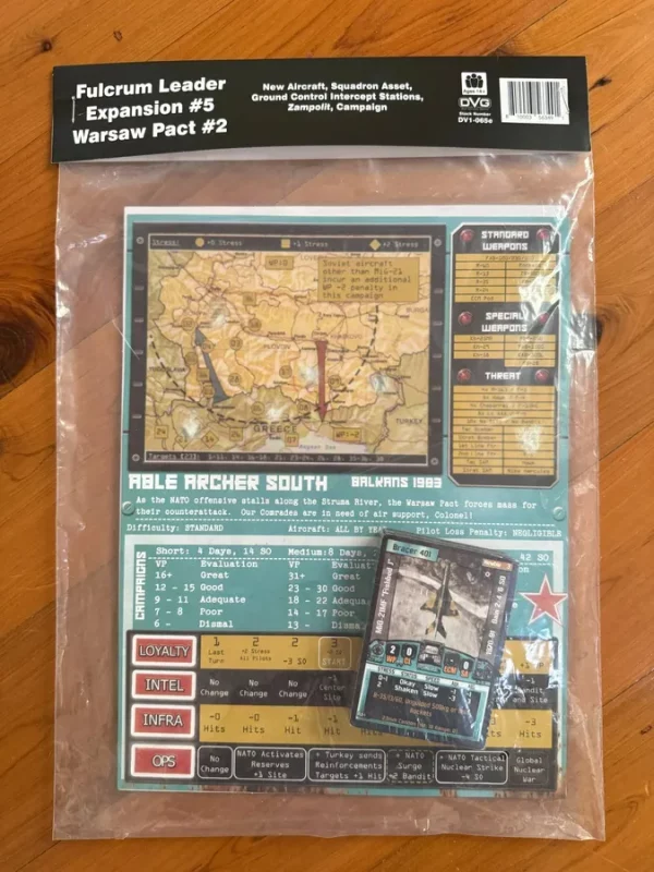 Fulcrum Leader Expansion #5 - Warsaw Pact Southern Group of Forces